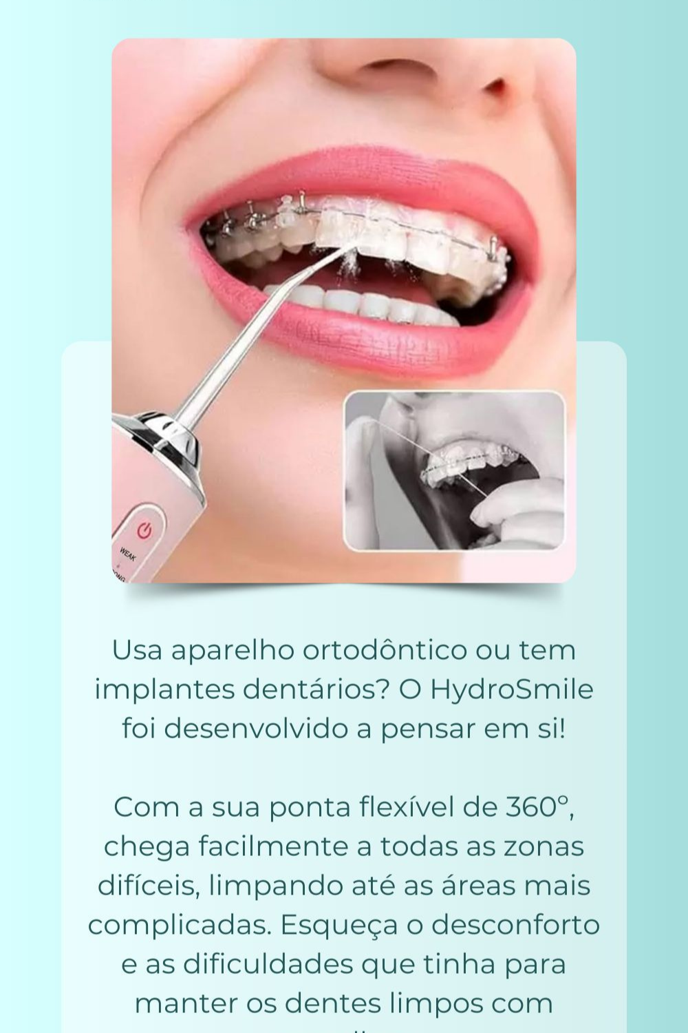 HYDRO PULSE (DUCHA DENTAL) + CEPILLO ULTRASÓNICO (6 MODOS) INTELIGENTE DE REGALO 🎁